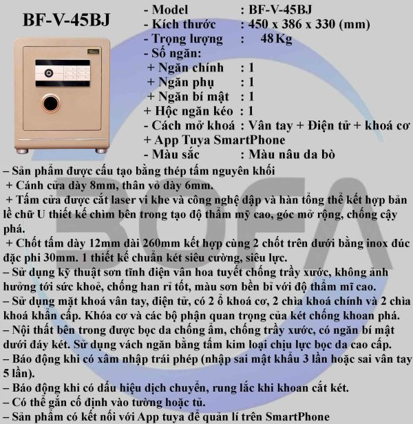 Két Sắt Bojin Series Bf V 45bj