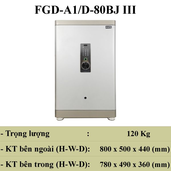 Két Sắt Boya Series Fdg A1/d 80bj Iii