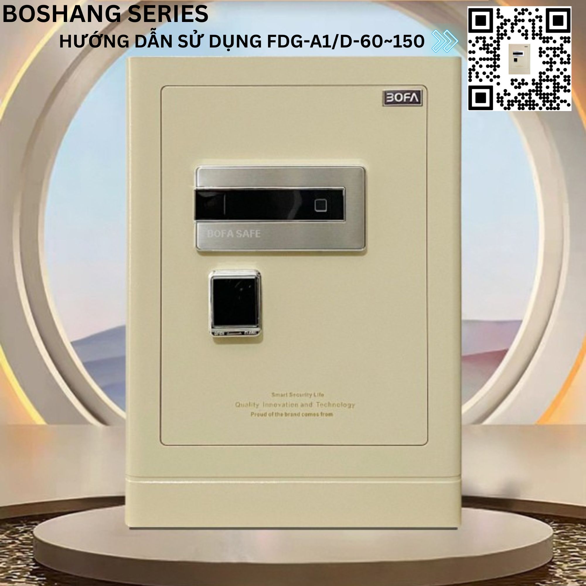 Blue And White Modern Qr Code Payment Flyer (210 X 210 Mm) (14)