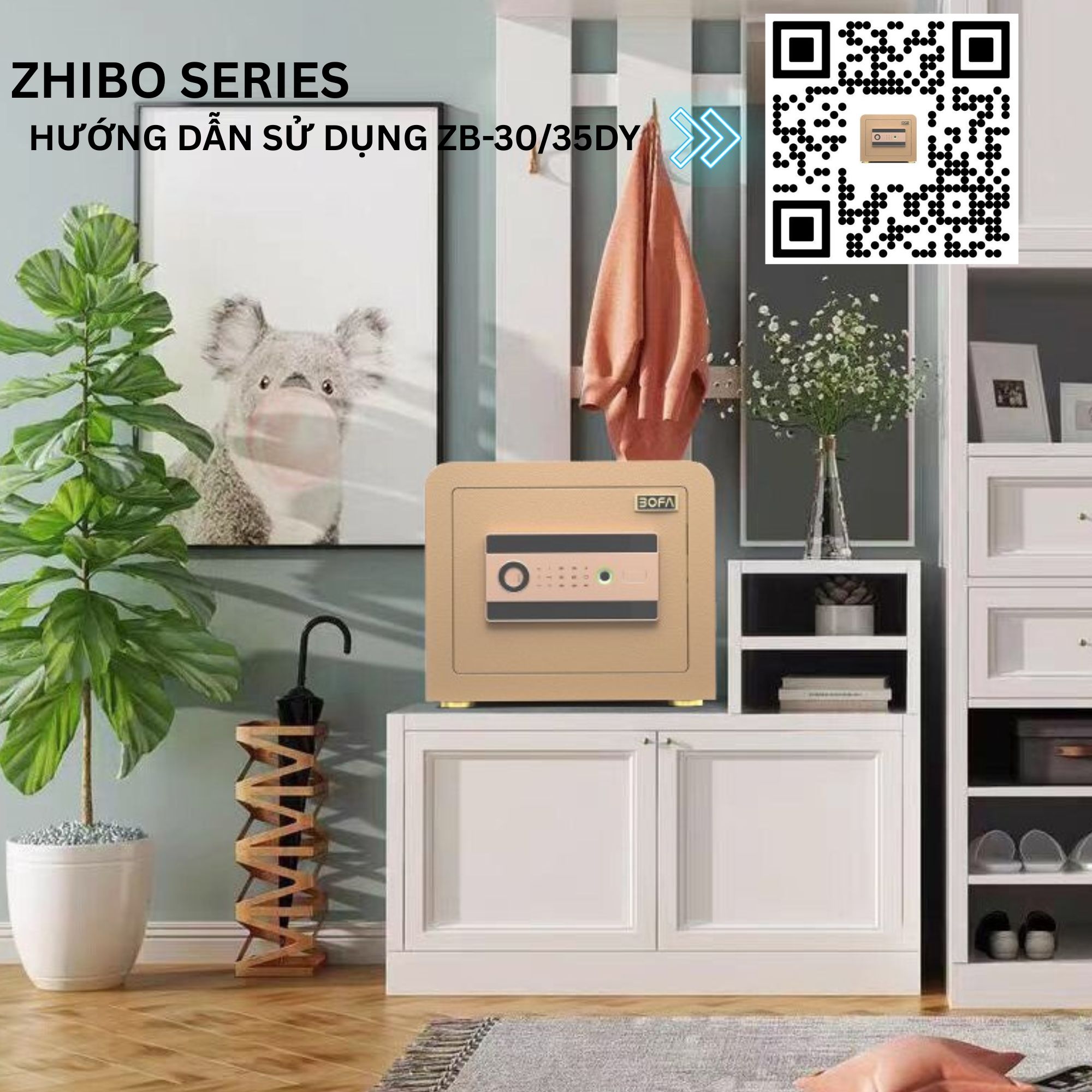 Blue And White Modern Qr Code Payment Flyer (210 X 210 Mm) (2)